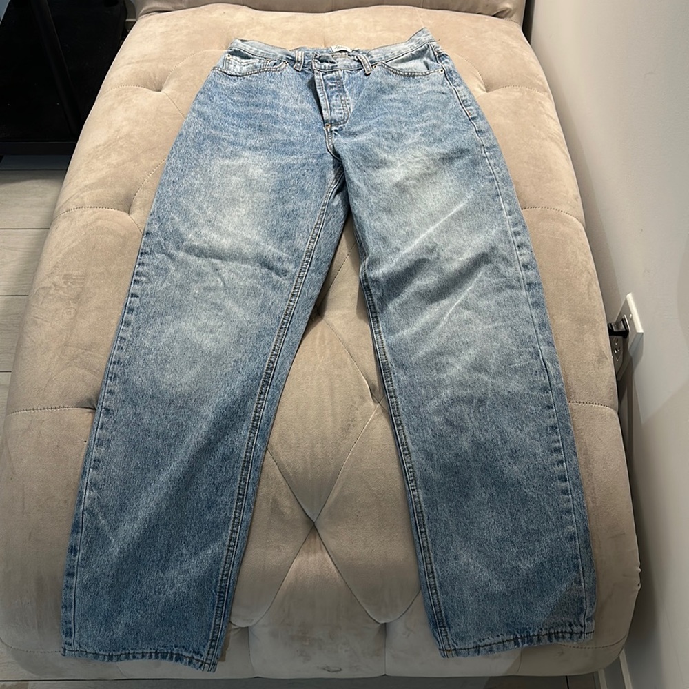 Princess Polly crossed button jeans